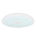 Raffy Decorative Flush Ceiling Light White IP44 1x RGB LED Dimmable 3000-6500K Remote Control-6