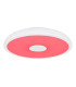 Raffy Decorative Flush Ceiling Light White IP44 1x RGB LED Dimmable 3000-6500K Remote Control-7