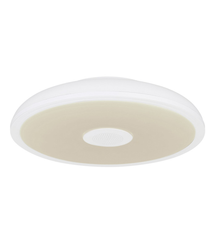 Raffy Decorative Flush Ceiling Light White IP44 1x RGB LED Dimmable 3000-6500K Remote Control-13