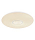Sully Decorative Flush Ceiling Light White 1x RGB LED Dimmable 3000-6500K Timer-1