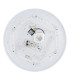 Sully Decorative Flush Ceiling Light White 1x RGB LED Dimmable 3000-6500K Timer-5