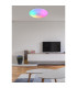 Sully Decorative Flush Ceiling Light White 1x RGB LED Dimmable 3000-6500K Timer-13