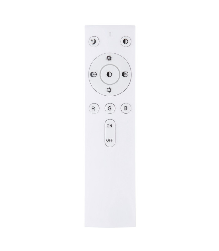 Sully Decorative Flush Ceiling Light Black LED Dimmable 3000-6500K Remote Control-12