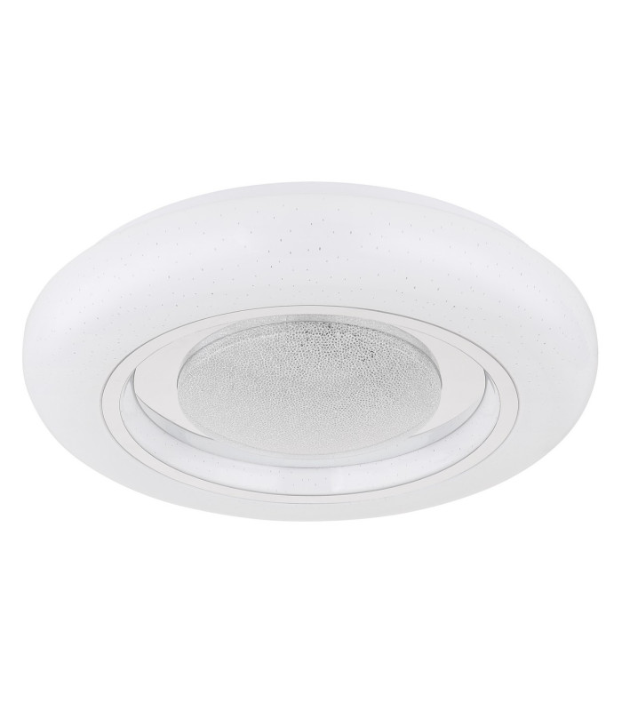 Burro Decorative Flush Ceiling Light White LED Dimmable 2700-6500K Remote Control-2