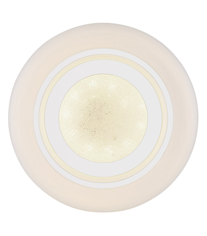 Burro Decorative Flush Ceiling Light White LED Dimmable 2700-6500K Remote Control-3