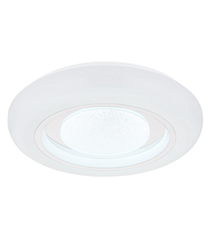 Burro Decorative Flush Ceiling Light White LED Dimmable 2700-6500K Remote Control-7