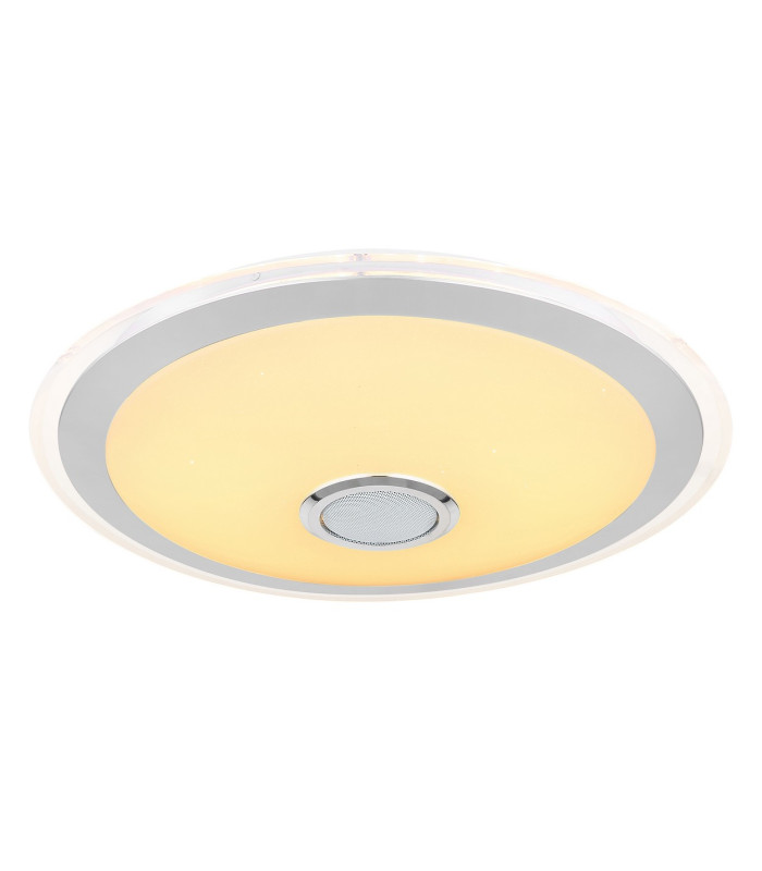 Dunny Decorative Flush Ceiling Light White LED Dimmable 2700-6500K Remote Control-5