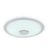 Dunny Decorative Flush Ceiling Light White LED Dimmable 2700-6500K Remote Control-6