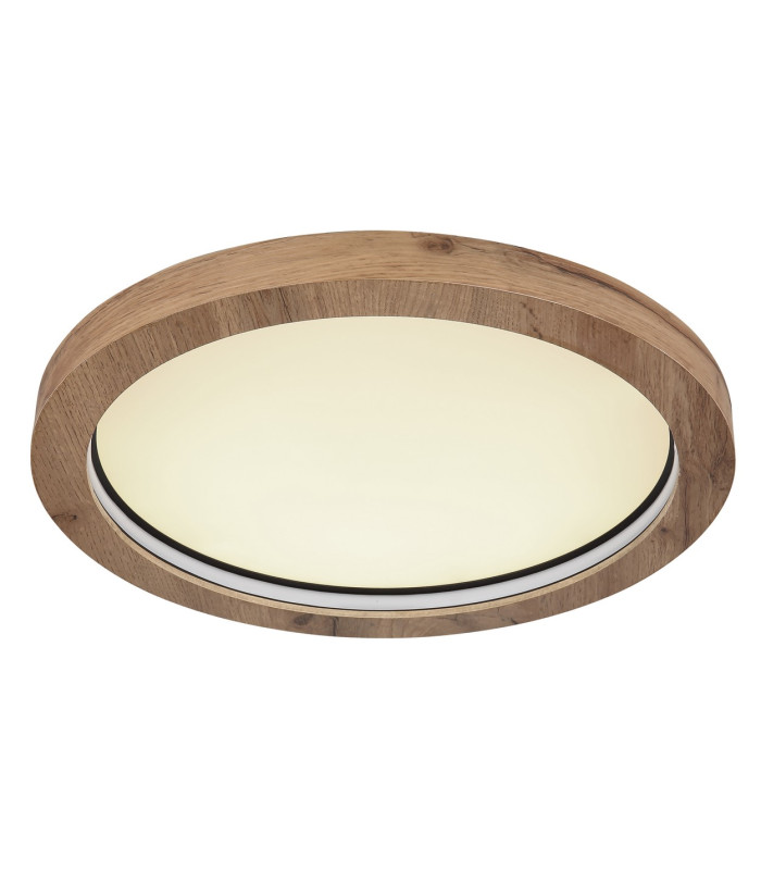 Branza Decorative Flush Ceiling Light Matt Black LED Dimmable 2700-6000K Remote Control-1