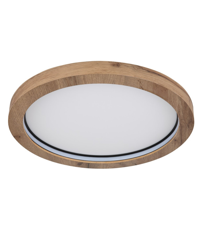 Branza Decorative Flush Ceiling Light Matt Black LED Dimmable 2700-6000K Remote Control-2