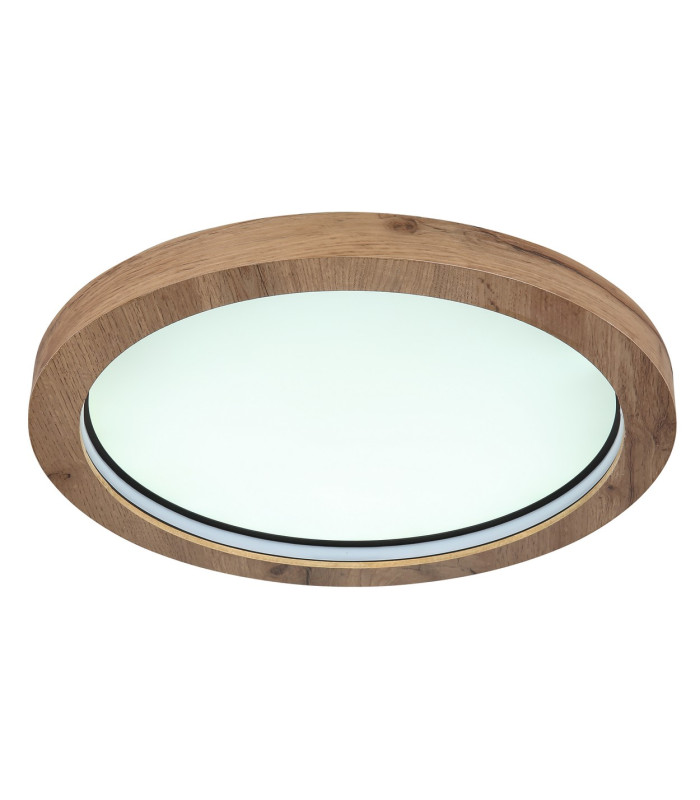 Branza Decorative Flush Ceiling Light Matt Black LED Dimmable 2700-6000K Remote Control-5