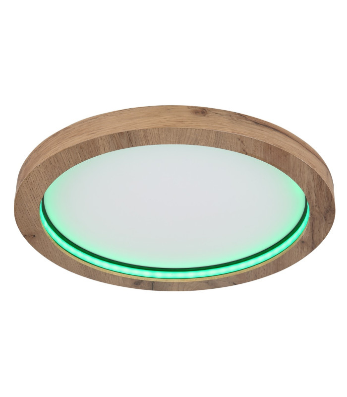 Branza Decorative Flush Ceiling Light Matt Black LED Dimmable 2700-6000K Remote Control-7