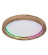 Branza Decorative Flush Ceiling Light Matt Black LED Dimmable 2700-6000K Remote Control-9