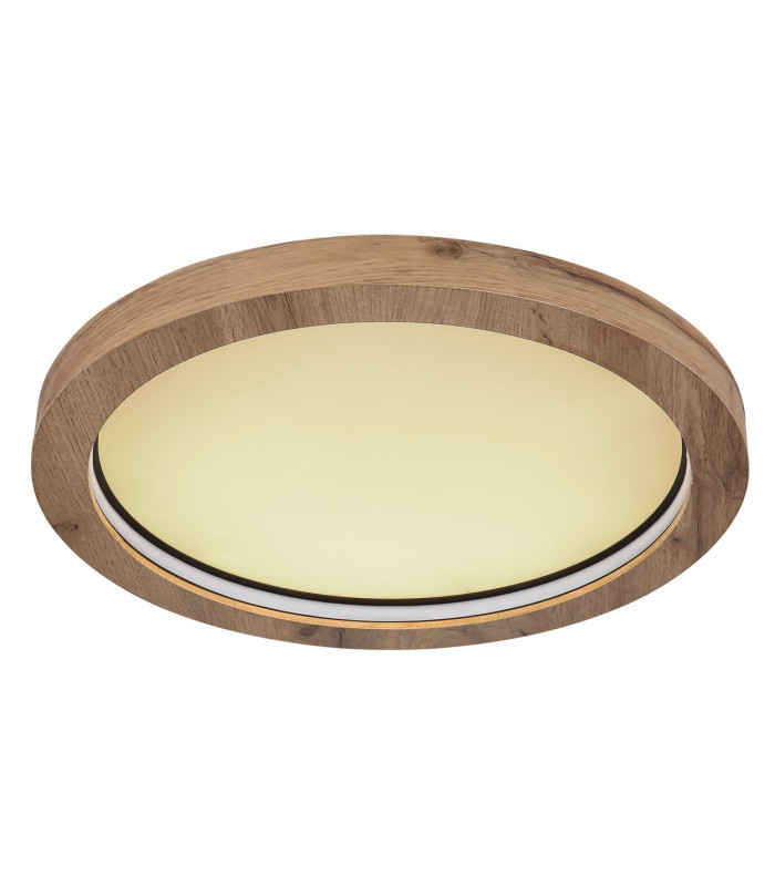 Branza Decorative Flush Ceiling Light Matt Black LED Dimmable 2700-6000K Remote Control-16