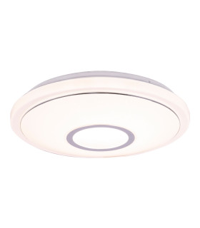Connor 40cm Flush Ceiling Light White LED Dimmable 2700-6500K Remote Control Tuya Smart-1