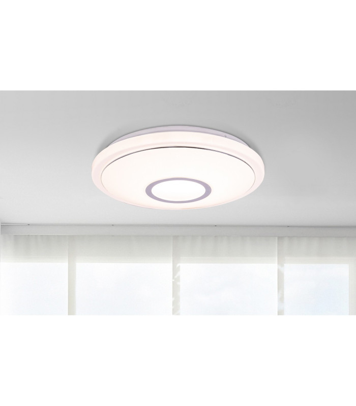 Connor 40cm Flush Ceiling Light White LED Dimmable 2700-6500K Remote Control Tuya Smart-7