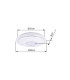 Connor 40cm Flush Ceiling Light White LED Dimmable 2700-6500K Remote Control Tuya Smart-9