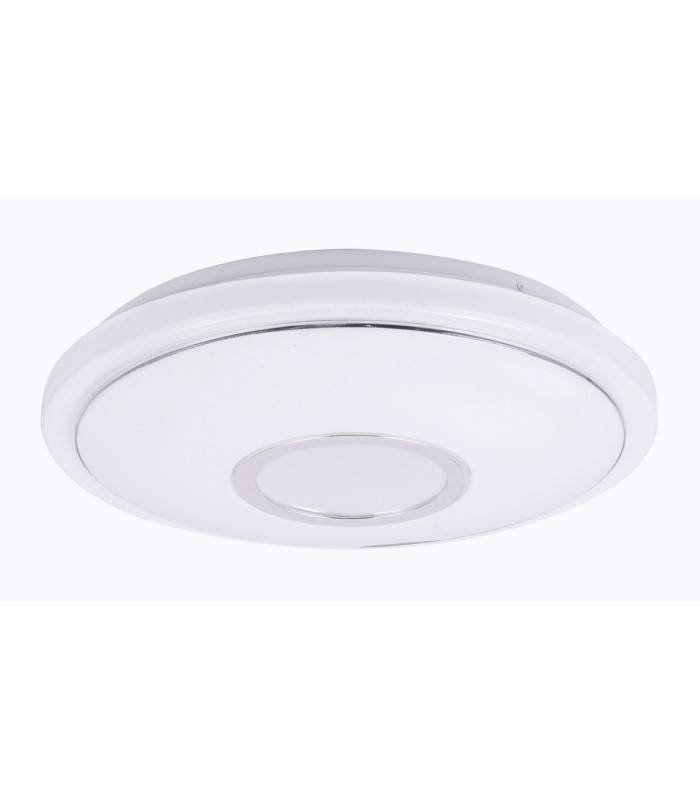 Connor 40cm Flush Ceiling Light White LED 2700-6500K-2