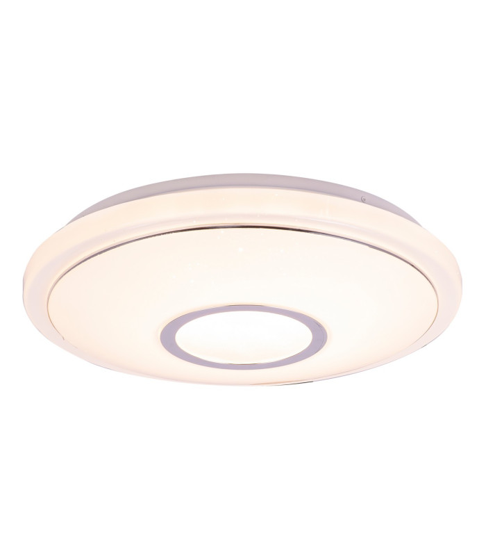 Connor 40cm Flush Ceiling Light White LED 2700-6500K-6