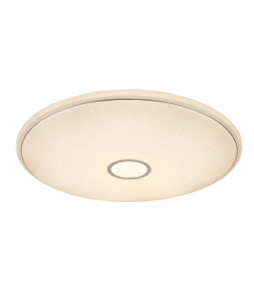 Connor 79cm Flush Ceiling Light White LED Dimmable 2700-6500K Remote Control Timer-2