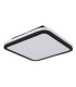 Jaxxi Flush Ceiling Light Matt Black LED Dimmable 2700-6500K Remote Control-2