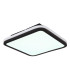 Jaxxi Flush Ceiling Light Matt Black LED Dimmable 2700-6500K Remote Control-6