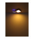Jacky 60x41cm Integrated LED Semi Flush Ceiling Light Matt Black 2x LED Dimmable 2700-6500K Remote Control-15