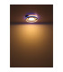Gisell Integrated LED Semi Flush Ceiling Light Matt Black LED Dimmable 3000-6500K Remote Control-15