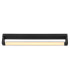 Susi Integrated LED Wall Lamp Matt Black IP44 LED 3000K-5