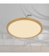 Sapana 42cm Round Flush Ceiling Light Brass-Coloured Matt IP44 LED 3000K-6