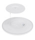 Sapana 42cm Round Flush Ceiling Light White IP44 LED 3000K-8