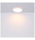 Sapana 42cm Round Flush Ceiling Light White IP44 LED 3000K-10