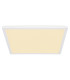 Sapana 42cm Square Flush Ceiling Light White IP44 LED 3000K-3