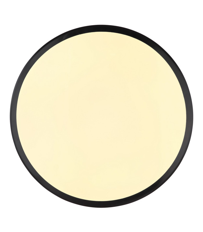 Xander Flush Ceiling Light Matt Black LED 3000K-3
