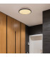 Xander Flush Ceiling Light Matt Black LED 3000K-7