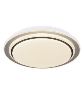 Foppa Decorative Flush Ceiling Light White Matt LED Dimmable 2700-6500K Remote Control Timer-1