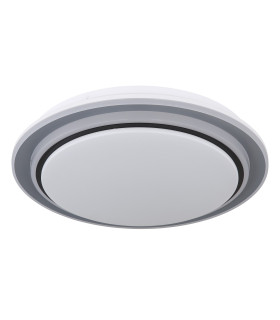 Foppa Decorative Flush Ceiling Light White Matt LED Dimmable 2700-6500K Remote Control Timer-2