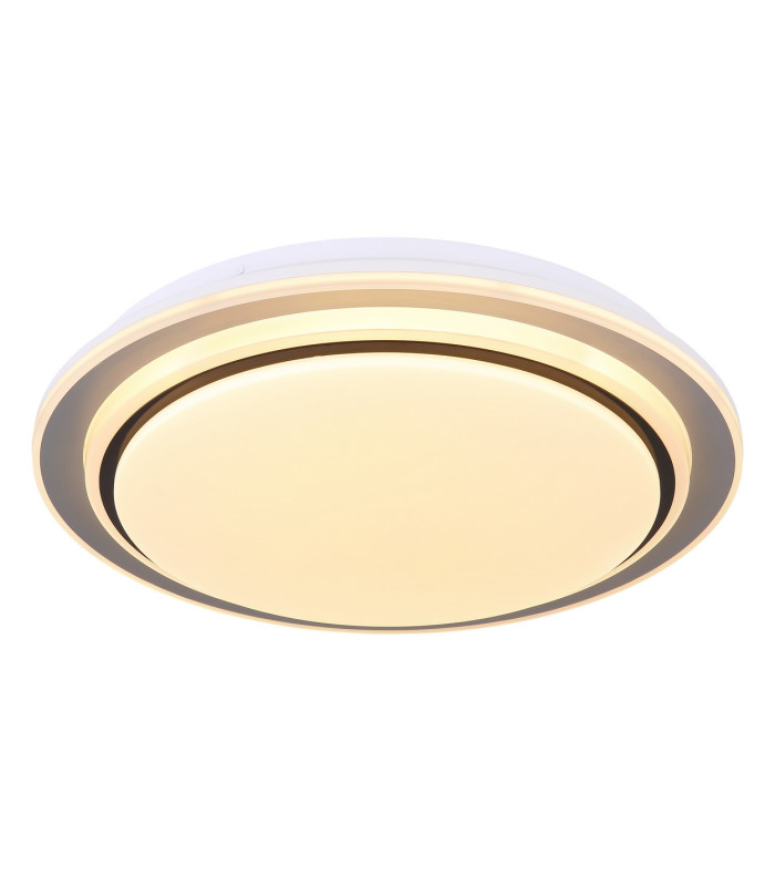 Foppa Decorative Flush Ceiling Light White Matt LED Dimmable 2700-6500K Remote Control Timer-4