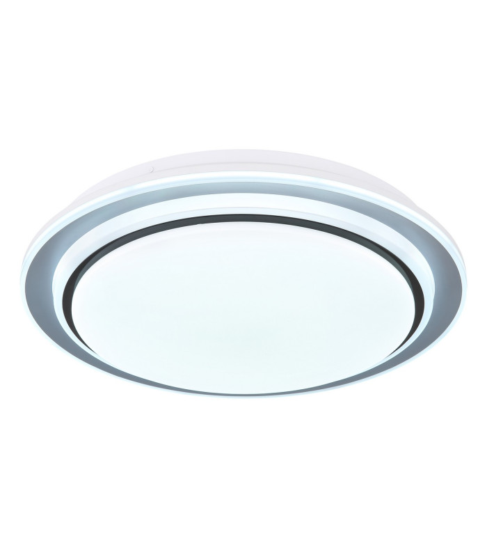 Foppa Decorative Flush Ceiling Light White Matt LED Dimmable 2700-6500K Remote Control Timer-5