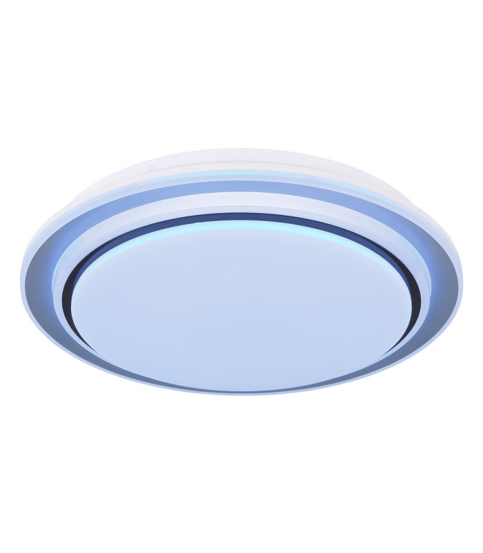 Foppa Decorative Flush Ceiling Light White Matt LED Dimmable 2700-6500K Remote Control Timer-8