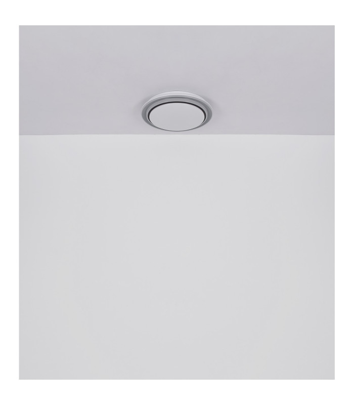 Foppa Decorative Flush Ceiling Light White Matt LED Dimmable 2700-6500K Remote Control Timer-11