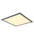 Doha 44.5cm Flush Ceiling Light Anthracite Matt LED 3000K-1