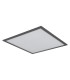 Doha 44.5cm Flush Ceiling Light Anthracite Matt LED 3000K-2