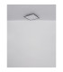 Doha 44.5cm Flush Ceiling Light Anthracite Matt LED 3000K-7