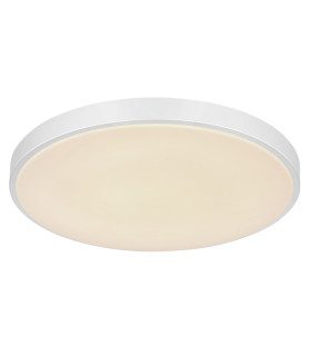 Sonny 51cm Flush Ceiling Light White LED Dimmable 2700-6500K Remote Control-1