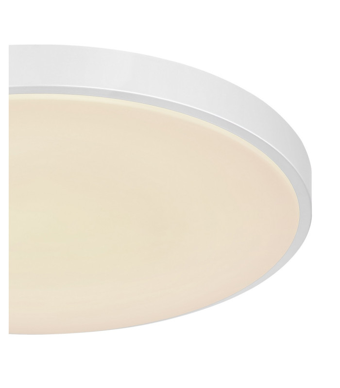 Sonny 51cm Flush Ceiling Light White LED Dimmable 2700-6500K Remote Control-4