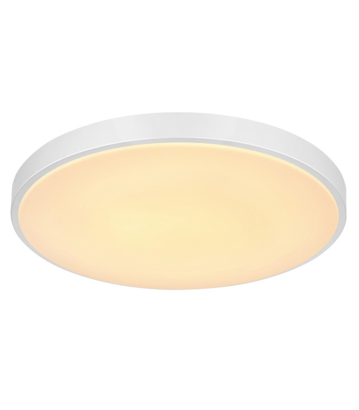 Sonny 51cm Flush Ceiling Light White LED Dimmable 2700-6500K Remote Control-5