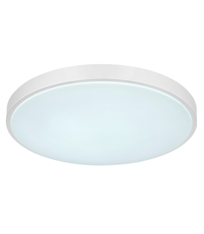 Sonny 51cm Flush Ceiling Light White LED Dimmable 2700-6500K Remote Control-6