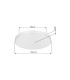 Sonny 51cm Flush Ceiling Light White LED Dimmable 2700-6500K Remote Control-10