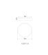 Sonny 39cm Flush Ceiling Light White LED Dimmable 2700-6500K Remote Control-10